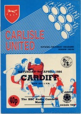 Carlisle United v Cardiff City