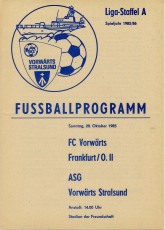 Vorwarts Frankfurt II v Vorwarts Stralsund