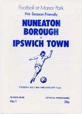 Nuneaton Borough v Ipswich Town