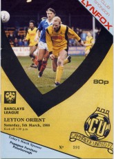 Cambridge United v Leyton Orient
