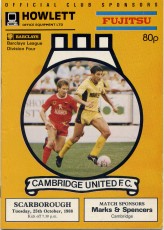 Cambridge United v Scarborough