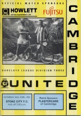 Cambridge United v Stoke City