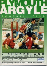 Plymouth Argyle v Sunderland