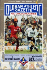 Oldham Athletic v Queens Park Rangers