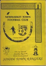 Newmarket Town v Soham Town Rangers