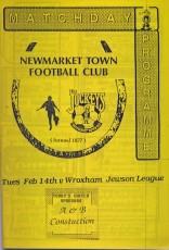 Newmarket Town v Wroxham