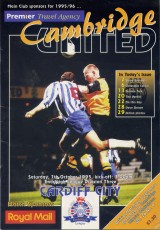 Cambridge United v Cardiff City