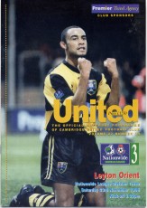 Cambridge United v Leyton Orient