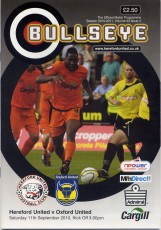 Hereford United v Oxford United